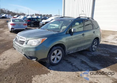 2014 Subaru Forester 2.5I Premium z USA, uszkodzony, nr VIN JF2SJAEC7EH459471
